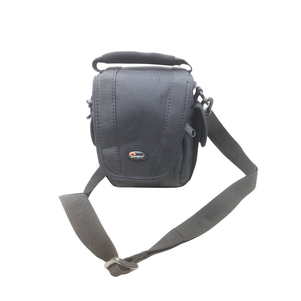 Lowepro Edit 100 Camera Bag Black With Adjustable Shoulder Strap & Padded Interi